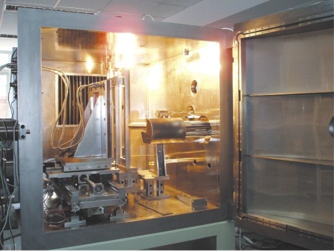Large-scale ion beam etching facility