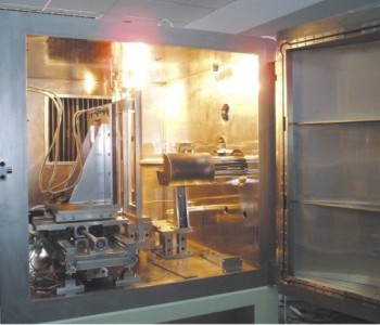 Large-scale ion beam etching facility